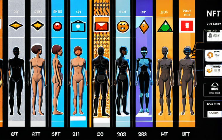 **NFT Evolution: From Art to Utility**
    A dynamic visual illustration depicting the evolution of NFTs, transitioning from abstract, pixelated digital art on one side to concrete, practical utilities on the other. Show elements like sleek digital identity avatars, symbols of exclusive community memberships, and secure event tickets, all interconnected by a web of light. The style should be modern, clean, and digitally oriented, with a sense of progression and sophistication. Volumetric lighting, 8k, concept art.